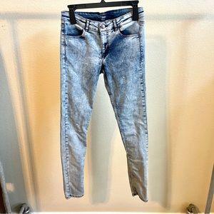 Acid Washed Jeans Denim